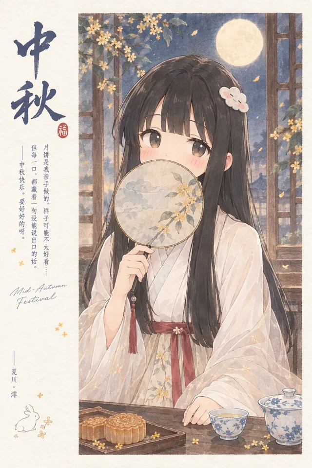 其十三 · 团扇半遮